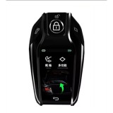 Cheie Auto Smart cu display SK01, Activare Keyless Entry, 4 butoane, LCD cu touchscreen, Smart Car Key
