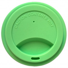 Jack N’ Jill Silicone Cup Lid capac pentru pahar Green 1 buc