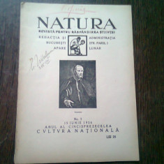 REVISTA NATURA NR.3/1926