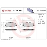 Placute frana Ford Tourneo Custom V362 Bus (F3) 09.12-, Transit Bus(Fd Fb Fs Fz Fc) 04.06-, Transit Custom V362 Box (Fy Fz) 09.12-, Transit Custom V3, BREMBO