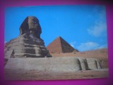 HOPCT 6887 SFINXUL SI PIRAMIDA DIN GIZA -EGIPT -AFRICA-NECIRCULATA