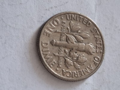 One dime 1986 P foto