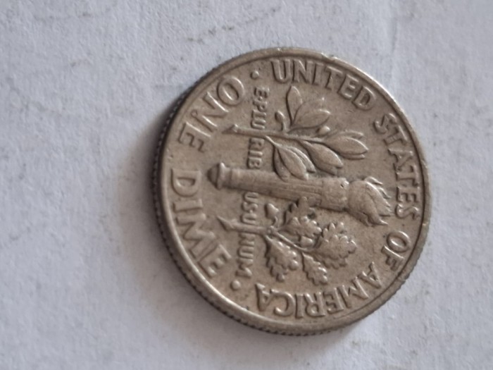 One dime 1986 P