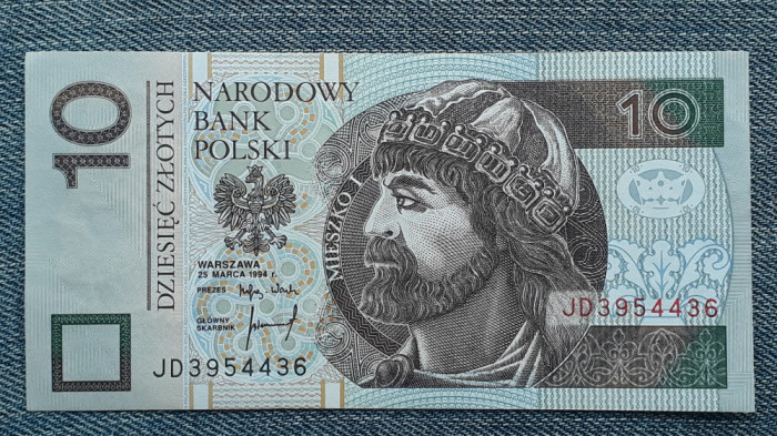 10 Zlotych 1994 Polonia / seria 3954436