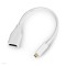 Cablu adaptor HDMI mama - micro HDMI tata 0.235m alb RASPBERRY