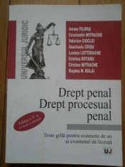 Drept Penal Drept Procesual Penal - Avram Filipas Si Colaboratori ,296116 foto