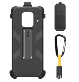 Carcasa de protectie multifunctionala pentru Ulefone Armor 17 Pro cu clema si carabina