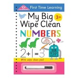 First Time Learning Wipe Clean- Numbers
