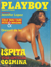 Revista Playboy Romania octombrie 2001 foto