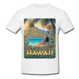 Tricou &quot; Vintage Hawaii &quot;
