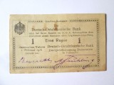 Rara! Africa Germana de Est 1 Rupie 1916 seria:53006,bancnota din imagini
