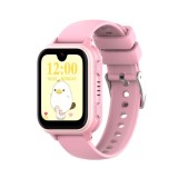 Cumpara ieftin Ceas Smartwatch Pentru Copii Wonlex KT33 cu Functie telefon, 4G, Contacte, Camera Foto, Mesaje, Magazin Aplicatii, display AMOLED, Waterproof, Roz