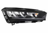 Far SKODA ENYAQ, 02.2021-, partea dreapta, HELLA, LED+WY21W; electrical; fara unitate control LED; cu motor; LED; fara the Skoda Crystal Lighting mar