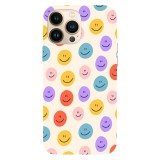 Husa compatibila cu Apple iPhone 14 Pro Max model Just smile, Silicon, TPU, Viceversa, Transparent, Carcasa