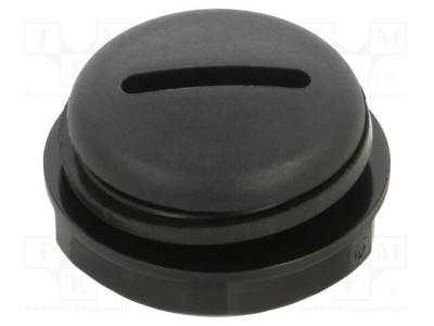 Capac de protecție M16 EPDM negru -35&amp;divide;85&amp;deg;C TECHNO foto