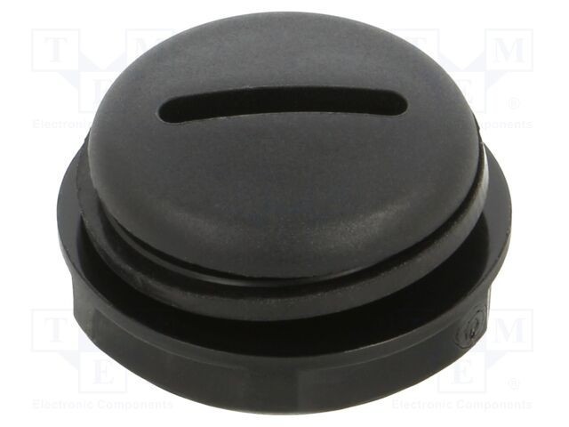 Capac de protecție M16 EPDM negru -35&divide;85&deg;C TECHNO