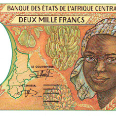 Statele Africii Centrale 2 000 Franci (N) Guineea Ecuatoriala 2 000 P-503Ng UNC