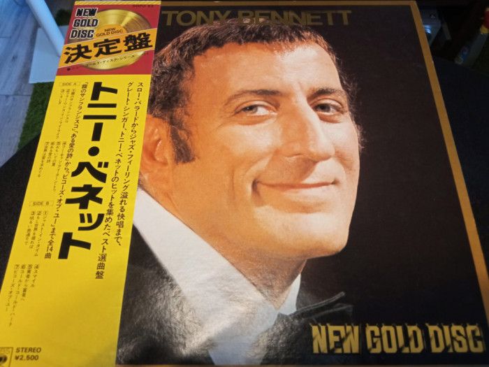 Vinil &quot;Japan Press&quot; Tony Bennett &lrm;&ndash; New Gold Disc (VG++)