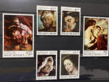 PC208 - Belgia 1976 Pictura/ Aniversare Peter Paul Rubens , serie MNH, 6v, Nestampilat