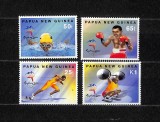Papua New Guinea &ndash; set 4 timbre Sydney 2000 &ndash; 25t, 50t, 65t, K1 &ndash; neuzate