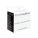 Șervețele ELECTRASTIM Alcohol Cleansing Wipes, pentru curățarea jucăriilor sexuale cu electroșoc, 10 bucăți