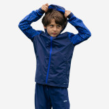 Jachetă Protecție Ploaie Fotbal VIRALTO LETTERS Albastru Copii, Kipsta