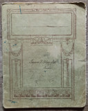 Caiet pentru lucrari la limba romana al unui seminarist 1931