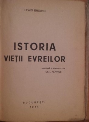 ISTORIA VIETII EVREILOR foto
