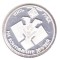 bnk mnd Vostok Station 5 Rubles 2008 unc trial coin Zinkann