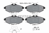 Set placute frana TEXTAR 2340702