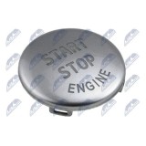 Capac buton pornire/oprire Bmw Seria 3 E90, E91, E92, E93 2004-, X1 E84 2009-, Color : Argintiu, 61319154945
