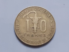 Africa de Vest , 10 Francs 1997 foto