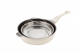 Set tigaie multifunctionala din aluminiu, 4 piese ZASS Gourmet ZG-ACS 07, Crem - NOU
