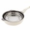Set tigaie multifunctionala din aluminiu, 4 piese ZASS Gourmet ZG-ACS 07, Crem - NOU