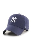 47 brand șapcă MLB New York Yankees culoarea bleumarin, uni, B-BRRRC17BBU-NYA