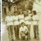 1974 la Defilarea de 23 August, foto originala de grup, cel de jos este hocheistul Ion IONITA, Club STEAUA, jucator in Echipa Nationala a Romaniei