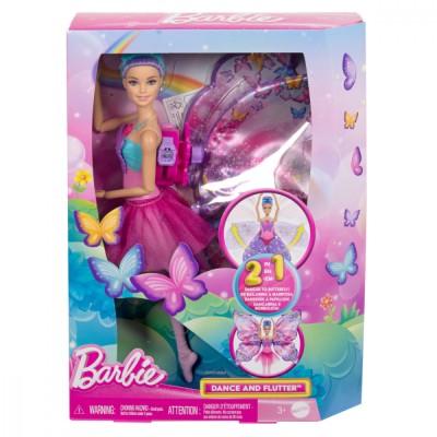 Papusa balerina, Barbie, Dance and Flutter, HXJ10 foto