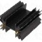 Radiator extrudat, 50.8mm x neagra, FISCHER ELEKTRONIK - SK129-50STS