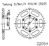 Pinion spate 45 dinti pas lant 520 - Aprilia ETX - MX - Red Rose - RX - SX - Tuareg 2T 125cc