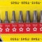Topmaster Profesional Set 10 biti Torx Penta gaura de siguranta 1/4&#039; TS8-50