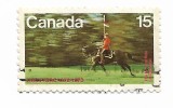 Canada - Cea de-a 100-a aniversare a Poliției Regale Canadiene Călare, 1973 - 15 C, obliterat