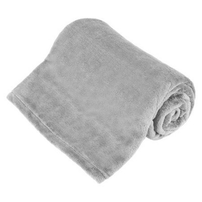 Patura Fleece Polar, Material Moale si Pufos Cocolino, Dimensiune 150x200 cm, Culoare Gri foto