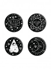 Set 4 insigne Ouija Board foto