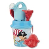 Set Jucarii Nisip Androni Giocattoli Pirati, 6 Piese, 35 cm -  Jocuri de Exterior pentru Copii, Plaja, Gradina