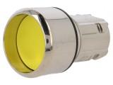 Comutator Apăsare 22mm Galbenă