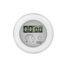 Timer pentru bucatarie, magnetic, afisaj LCD, diametru 6.5 cm