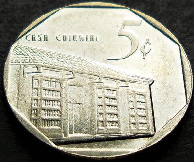 Moneda exotica 5 CENTAVOS - CUBA, anul 1994 * cod 2275 C foto
