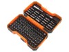 Kit 100 Capete Surubelnita 1/4&quot; BAHCO - Set Profesional C6.3mm