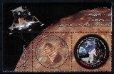 Romania 2009, LP 1836 c, APOLLO 11 - 40 de ani de la primul pas pe Luna, timbrul cu vinieta stanga, MNH!