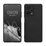 Husa kwmobile pentru Xiaomi Redmi Note 12 Pro Plus , Silicon, Negru, 60734.01, Carcasa